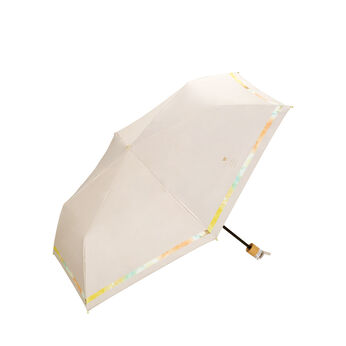 Ｗｐｃ. 小さくても頼れる相棒 コンパクト折りたたみ傘遮光ニュアンスライン晴雨兼用