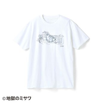 【6月分以降お届け】地獄のミサワ×猫部 地域猫チャリティーTシャツ2024