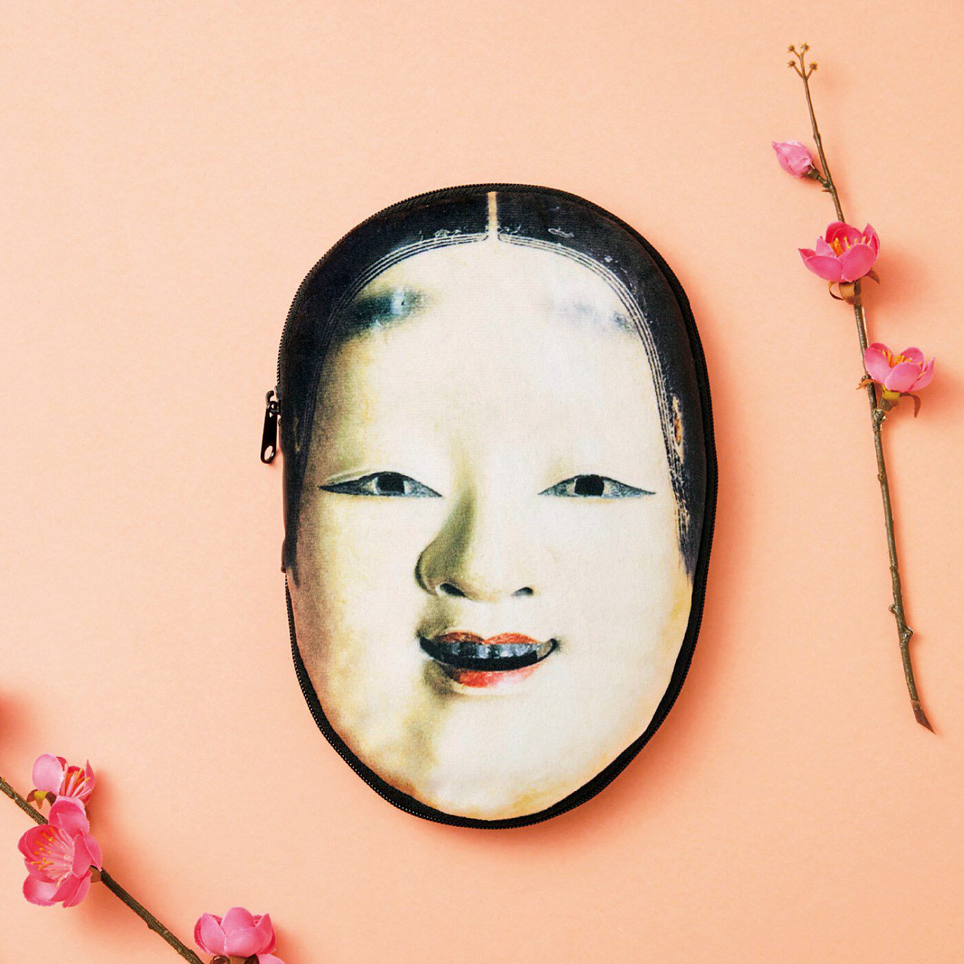 化生の面コスメポーチ