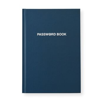 忘れがちなパスワードを一冊にまとめて安心管理！ パスワード管理ブック
