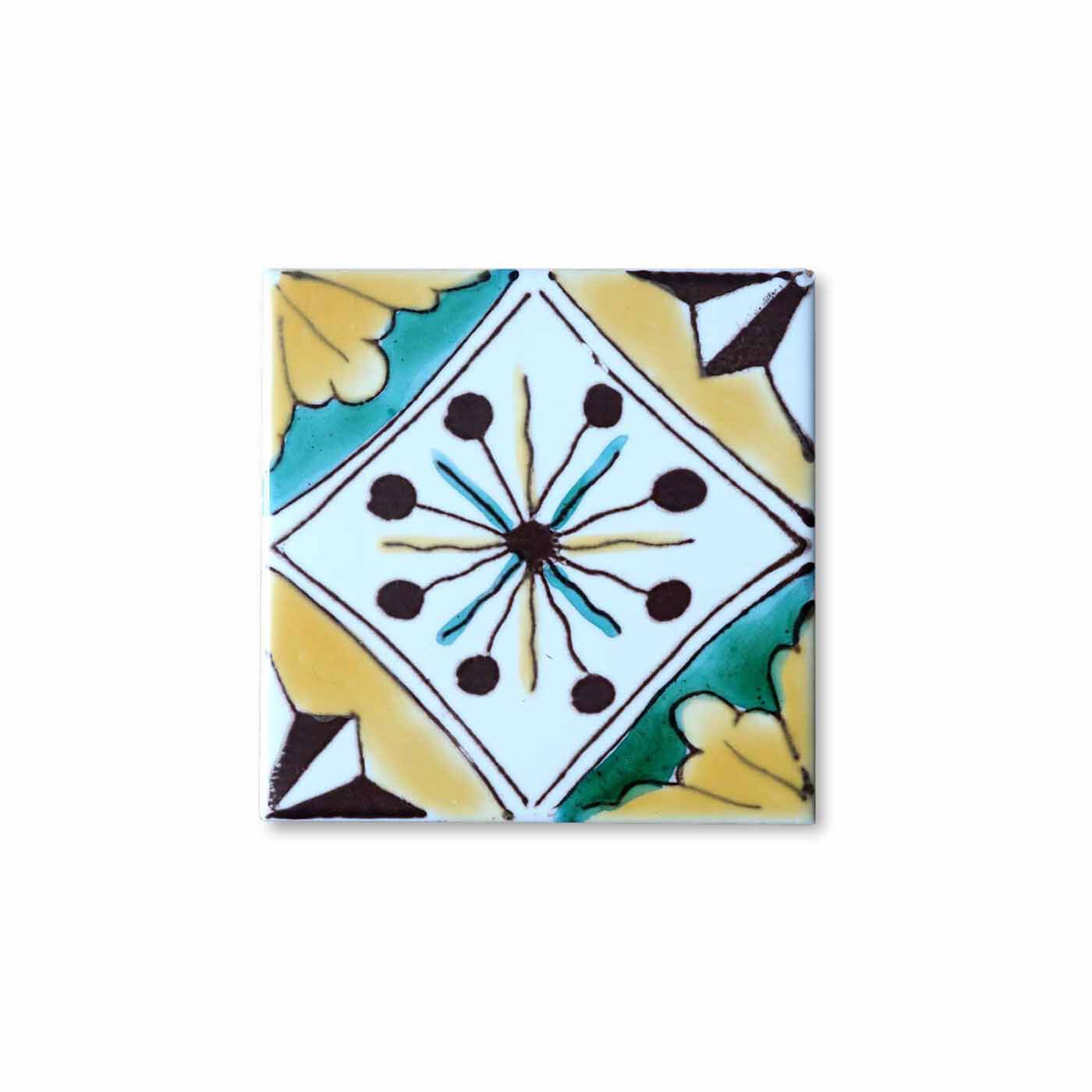 チュニジアタイルひし形〈イエロー〉