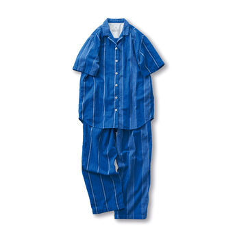 サニークラウズ ストライプとストライプのパジャマ〈レディース〉