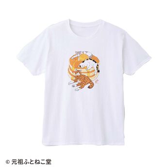 元祖ふとねこ堂×猫部 地域猫チャリティーTシャツ2022
