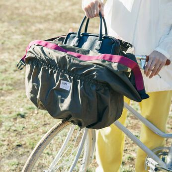 ラミプリュス がばっと包んで人目やちょっとした雨から荷物を守る 取り付け簡単な自転車かごカバーの会