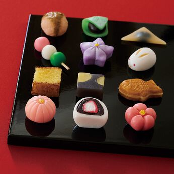四季を愛（め）でながら日本伝統菓子文化を楽しむ ミニチュア和菓子12種類のマグネットコレクションの会