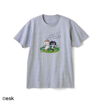 【6月分以降お届け】esk×猫部 地域猫チャリティーTシャツ2024