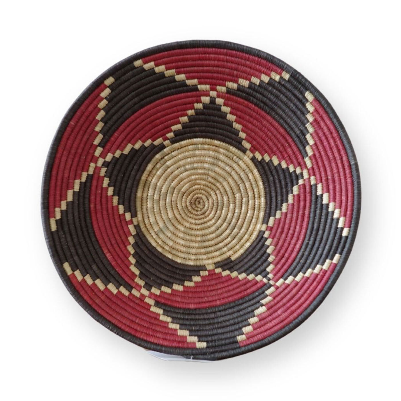 ウガンダのルボナ村で作られたルボナバスケット　１