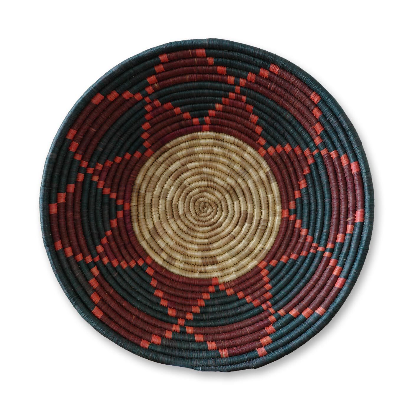 ウガンダのルボナ村で作られたルボナバスケット　３