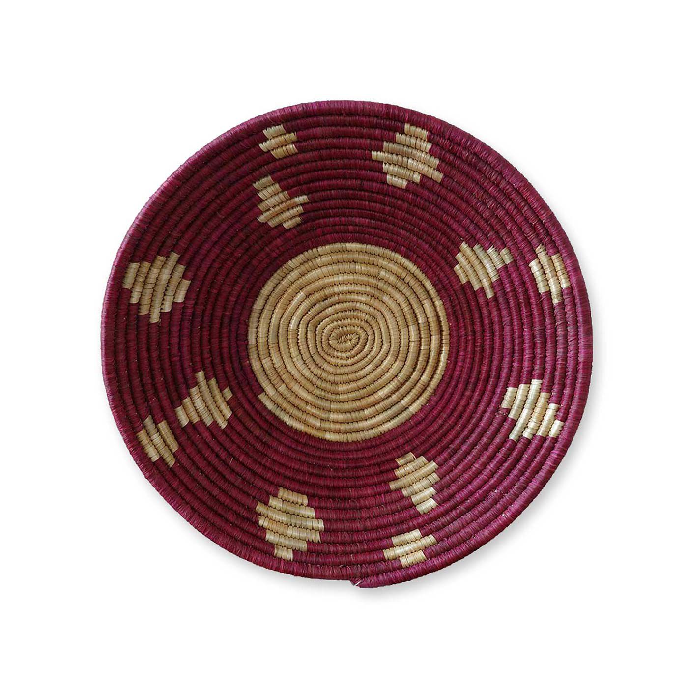 ウガンダのルボナ村で作られたルボナバスケット　７