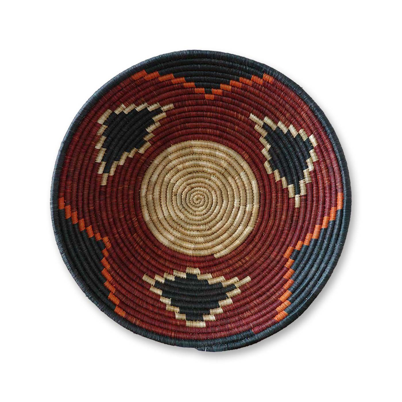 ウガンダのルボナ村で作られたルボナバスケット　８