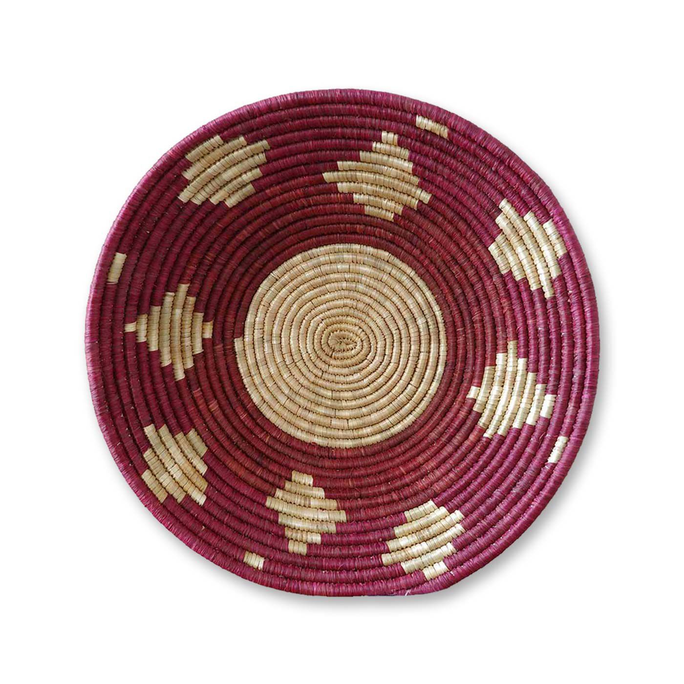 ウガンダのルボナ村で作られたルボナバスケット　１０