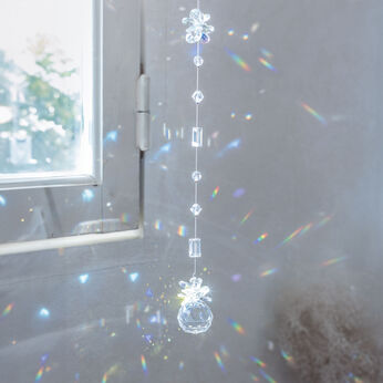 See MONO お部屋に広がる光のシャワー 昼パーティーを彩るガラスのサンキャッチャー