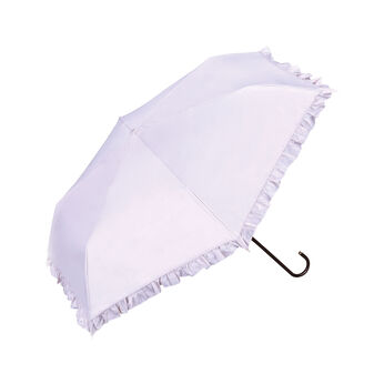 華奢（きゃしゃ）な手元やフリルにときめく 遮光クラシック折りたたみ傘
