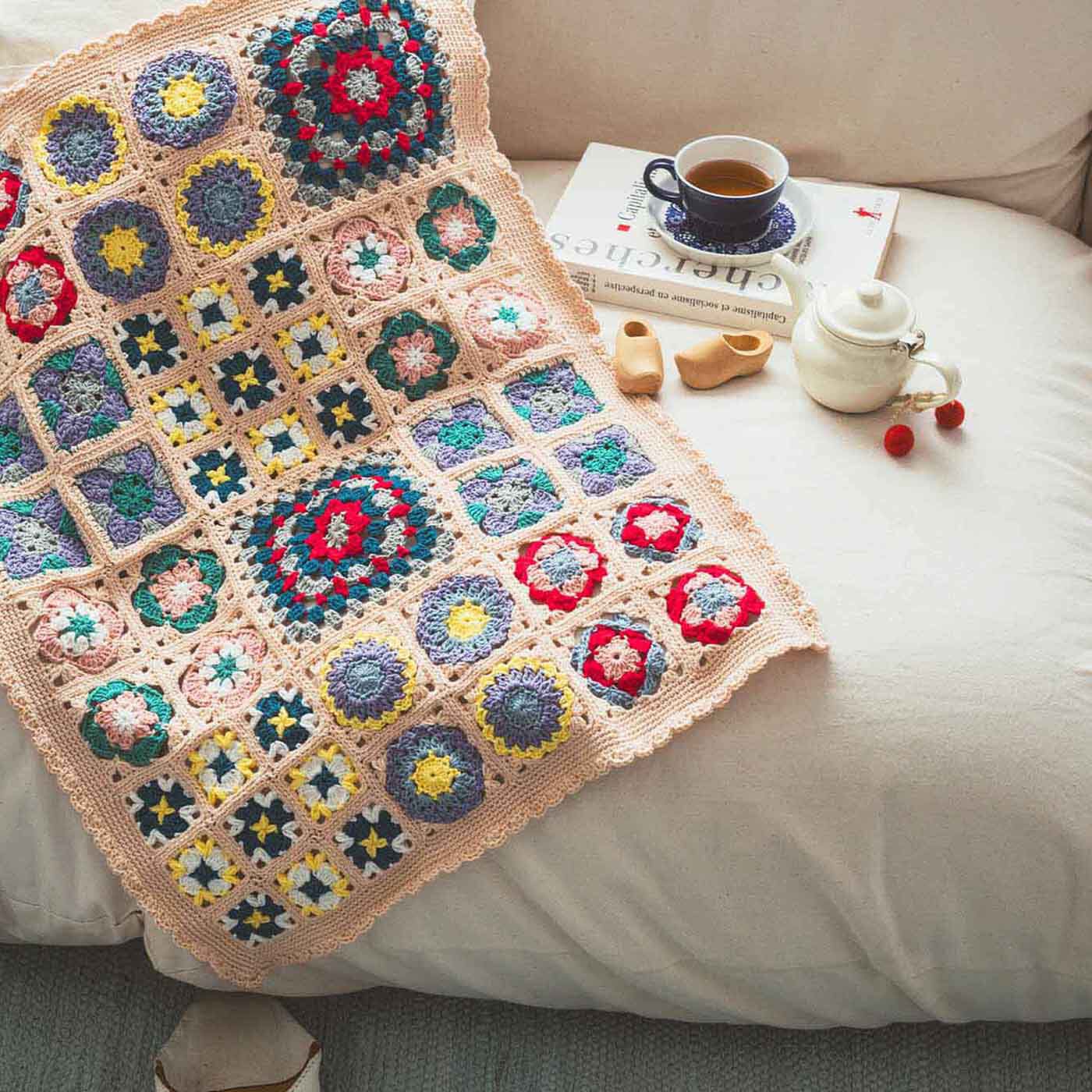 追加糸ベージュ