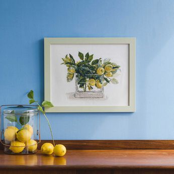 みずみずしく描く水彩画 Ｆｕｊｉｃｏコレクション クロスステッチキット〈レモン〉