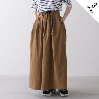 MEDE19F 〈SELECT〉 GERRY GATHER SKIRT