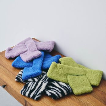 MEDE19F 〈SELECT〉 【SHEEP BY THESEA】 WOOL マフラー