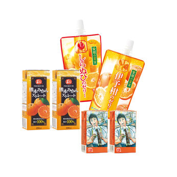 特急便でお届け☆愛媛の柑橘飲むゼリー＆柑橘ジュースアソートセット